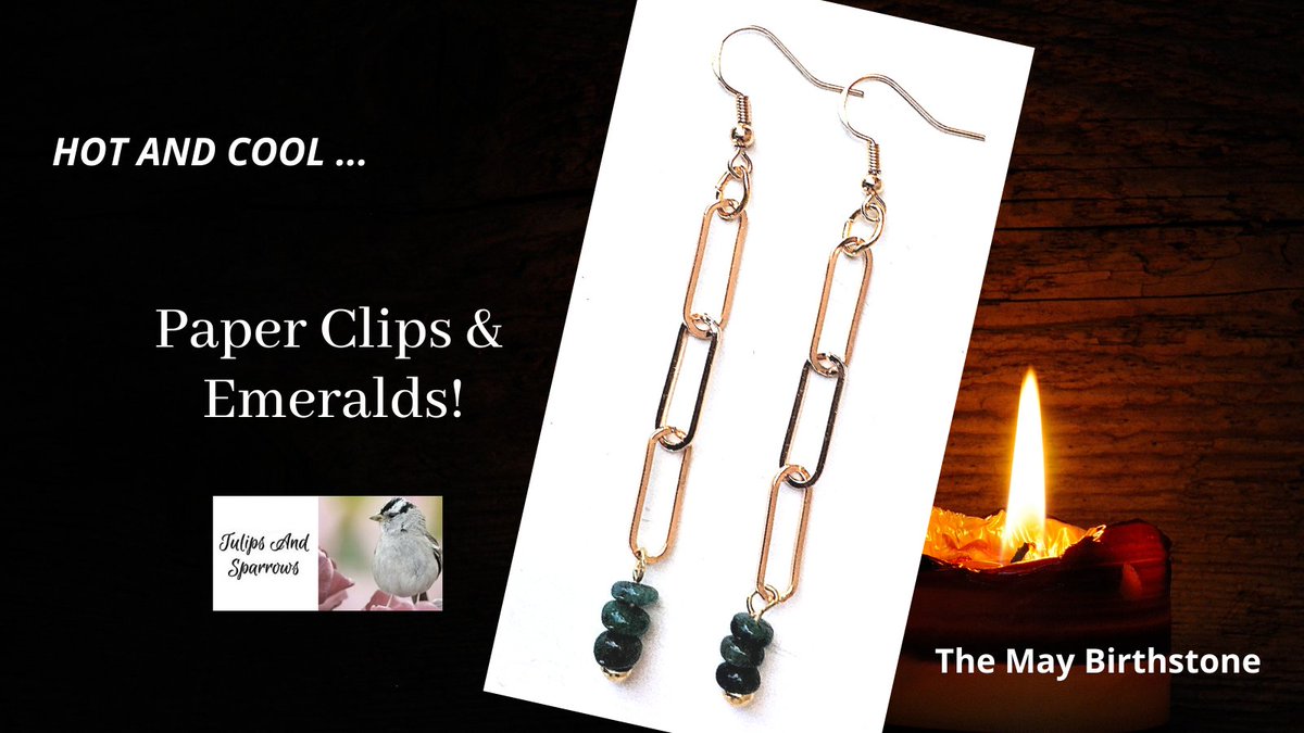 TulipsSparrows's tweet image. #emeraldjewelry #emeraldearrings #maybirthstone #paperclipjewelry #trendyjewelry #goldjewelry #goldearrings #chainjewelry tulipsandsparrows.etsy.com