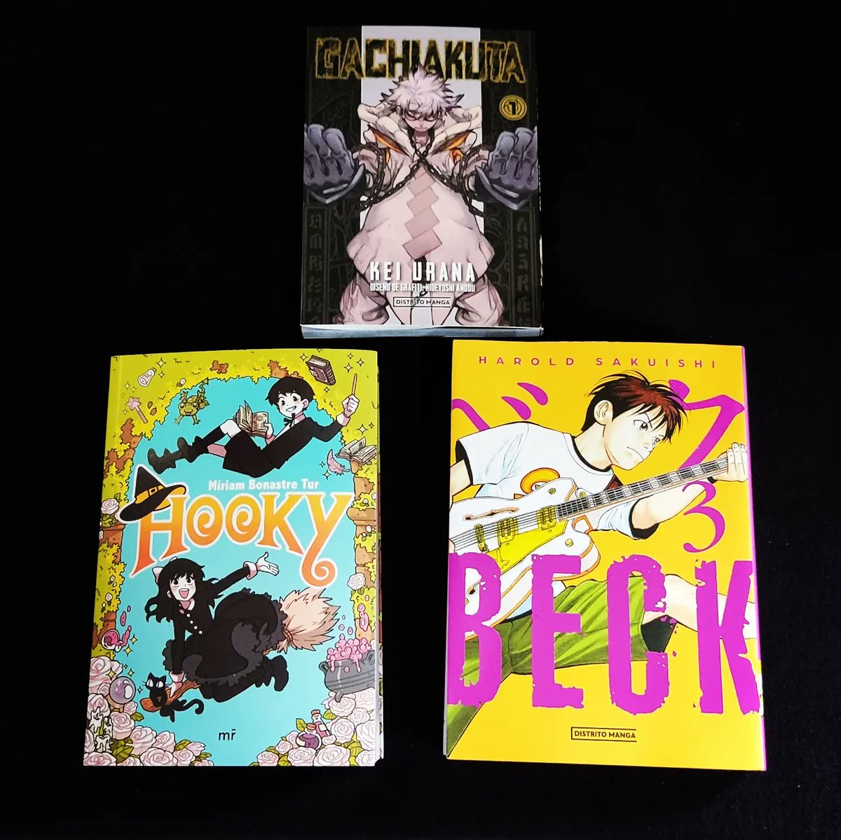 gilackerman's tweet photo. Compras del fin de semana!! 🥰
#paninimangamexico @distritomangamx #martinezroca #gachiakuta #hooky #beck #DemonSlayer #themagicorder #vanitas #bakemonogatari https://t.co/tgEsGdGACV