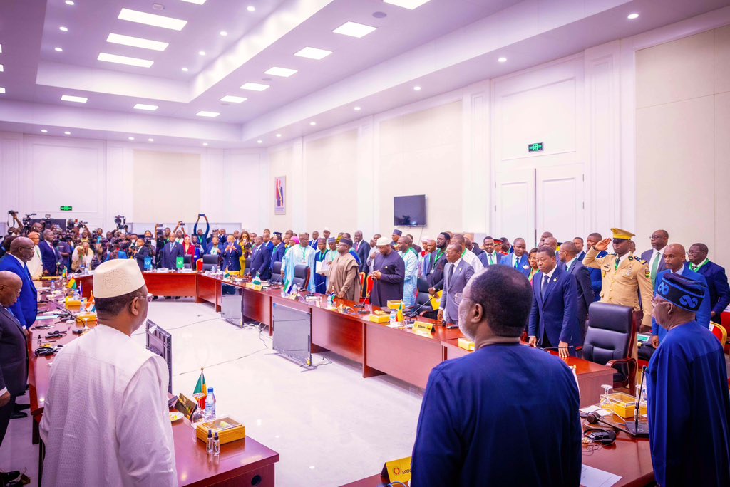 I’m grateful to my distinguished colleagues for the honour of being elected as the Chairman of the Authority of Heads of State and Government of the Economic Community of West African States (ECOWAS) at the 63rd Ordinary Session that took place today in Bissau, Guinea-Bissau.