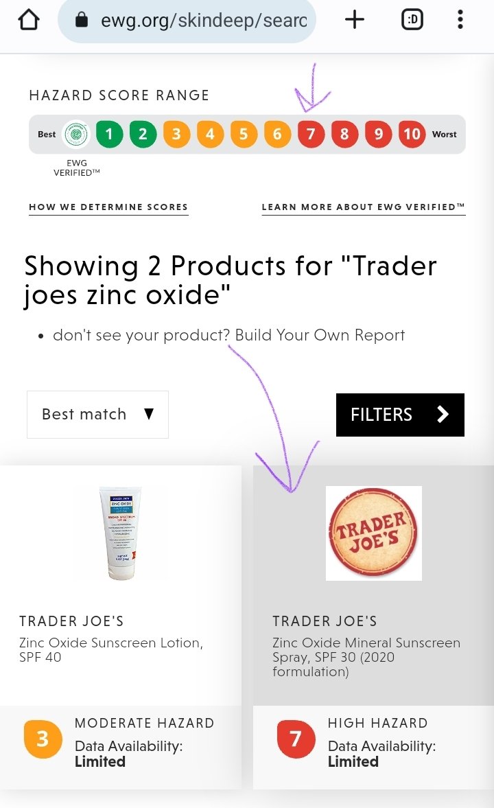 ChapstickP's tweet photo. @liberty4all2023 @Alec_Zeck That's full of chemicals. Level 7 out of 10. 

The best sunscreen on the market if you MUST use (Prolonged sun exposure/building tolerance to increased exposure). 
"Think Baby Sunscreen Stick"

The lotion version has some triglycerides/others makes it a lvl 2. But the stick is 0. https://t.co/a6LDu3wiIf