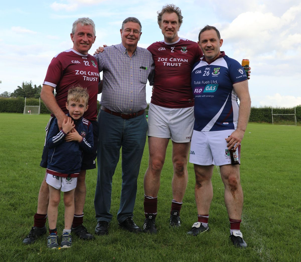 What a brilliant event in the club <a href="/TulskGAA/">Tulsk GAA</a>.  A fundraiser for the clubs new development of a new pitch for our juvenile section.A masters over 40s game,  An amazing feeling back putting on the Tulsk jersey with some of my oldest friends,