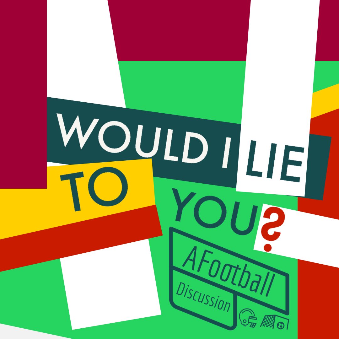 Footie_Discuss's tweet photo. AFootballDiscussion Would I Lie To You!! Coming to the podcast in Season Two so excited to get going 🤩🤩 https://t.co/2BuTxbvFzn