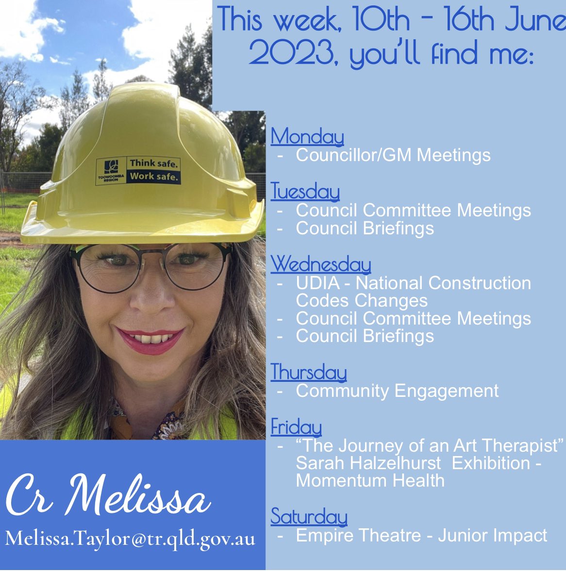 CrMelissaTaylor's tweet photo. #whereyoullfindme
@TheLighthouseToowoomba
@EmpireToowoomba
@MomentumMental
@udiaqld
@toowoombaregion
#supportingourregion #supportingourfamilies #supportingourbusinesses #councillorlife #richtraditionsboldambitions #whybeordinarywhenyoucanbeextraordinary https://t.co/unCb4kfJt4