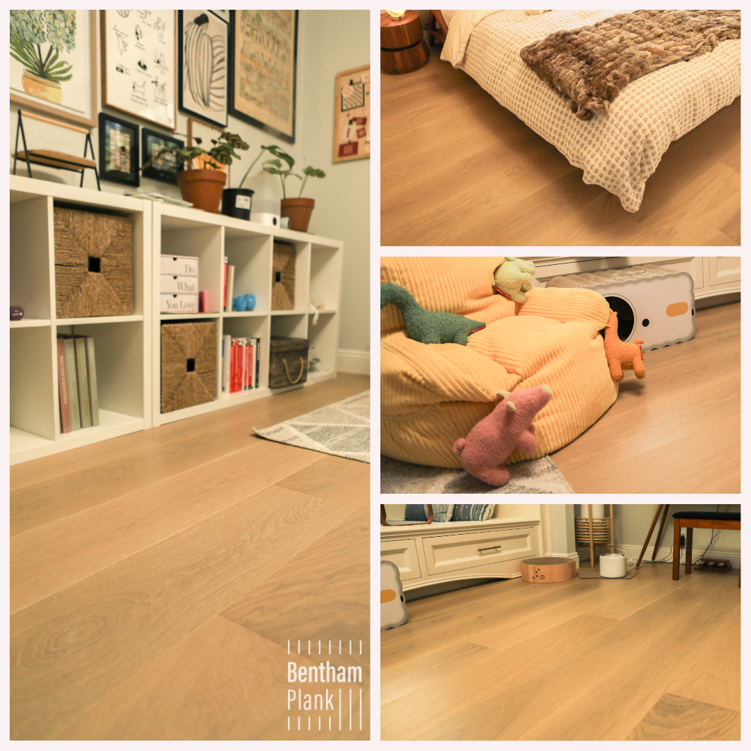 BenthamPlank's tweet photo. Lavinia's unique manufacturing process enhances the wood's natural characteristics. Using a reactive stain coloring technique, the colors and grains of the wood interact beautifully, creating stunning variations that showcase the inherent beauty of the material.#Lavinia #Flooring https://t.co/3q7YG84I9v