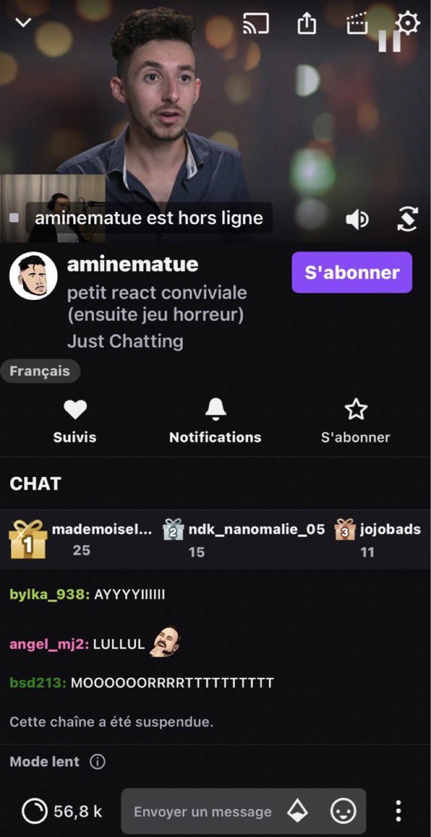 Hujvhh1's tweet photo. Dsjaksid Jvais crier Amine s’est fait bann pour un twerk de mémé pitié 😹😹 https://t.co/oGdTzSW8sB