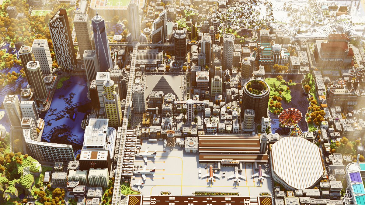 ProjectZearthMC's tweet photo. ~ Zeon City ~
Render by  ilnarVR
#Minecraft #Minecraftbuilds https://t.co/7JV9NYwHGX