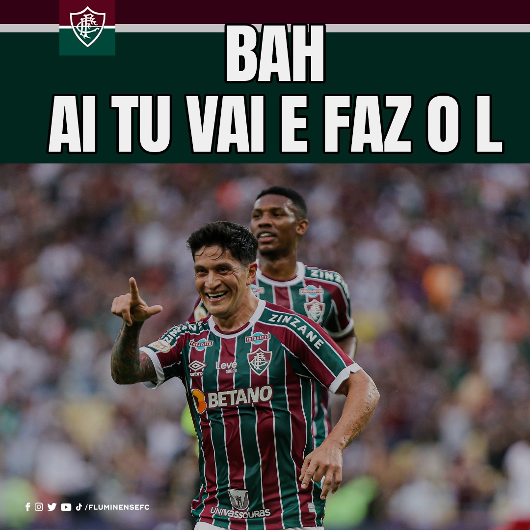FluminenseFC's tweet photo. L https://t.co/ISSYRNLsPf