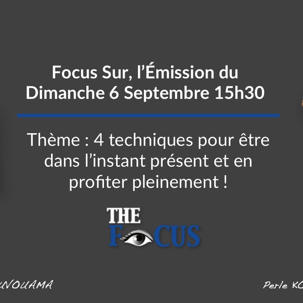 The_Focus_'s tweet photo. #Ecoutez :"Techniques pour vivre l'instant présent"  

https://t.co/xJUZWVqP9V https://t.co/CHlZXY5Sw4