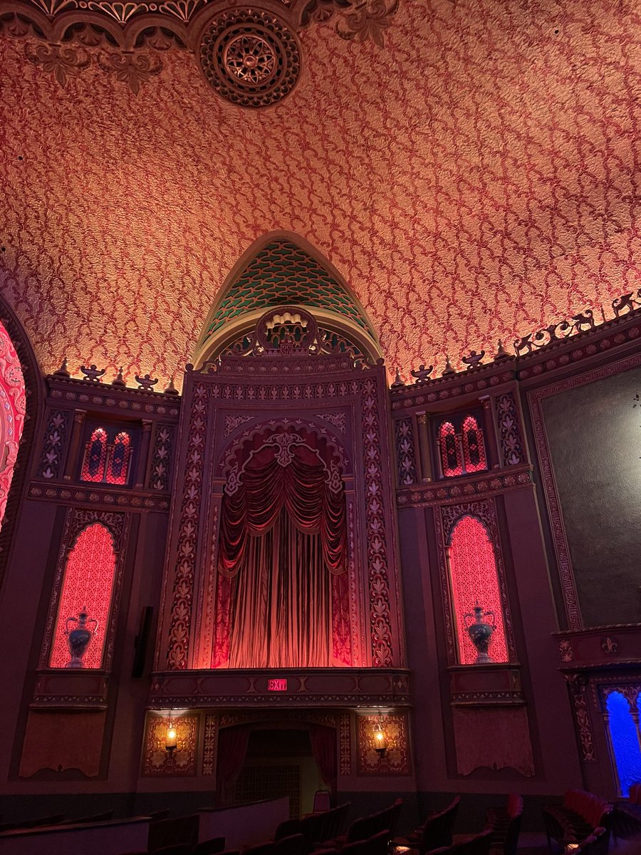 Always jump at the chance to go to the beautiful Tennessee Theater in downtown Knoxville. And since they were showing “E.T.,” I wore my “I saw ET” button I got in the theater in 1982.