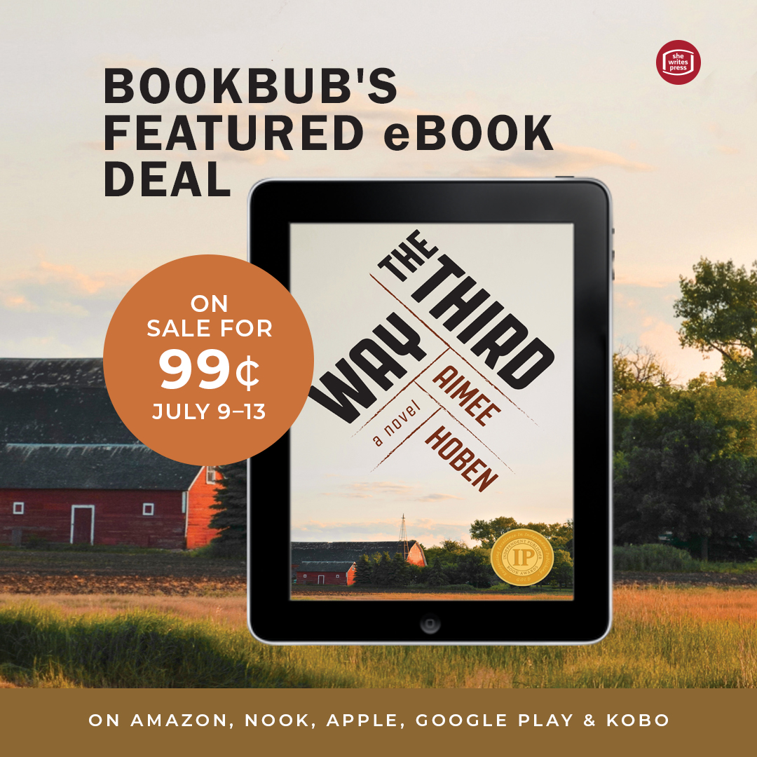 shewritespress's tweet image. 📚 The Third Way by @HobenAimee is the featured @BookBub e-book deal! Snag your copy for only .99 cents until July 13th. 
bit.ly/3rmISuA