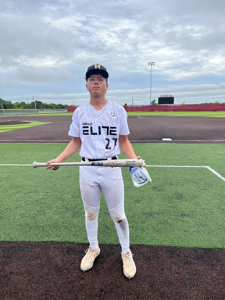 #MuncyWS Day 4 Outstanding Performance: 

<a href="/hawaiielite2g/">hawaiielite2g</a> 2G 14U’s Bronson Boucher (<a href="/bronson_boucher/">Bronson Boucher</a>)

Stats: 7 IP, 5K, H, ER / 1-2, R, BB

🏅Signed Max Muncy Bat &amp; Custom Max Muncy Batting Gloves