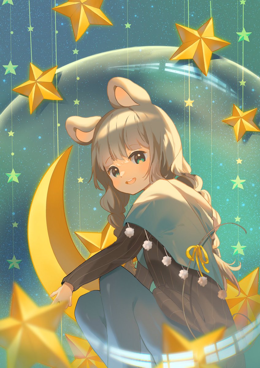 My piece for this year’s (and last edition of) <a href="/OC_CULT_zine/">OCᐁCULT Zine @ Vol 5</a> !! Drawing for this project has always been fun and I will miss it dearly 🥹 It’s my mouse OC who also appeared in earlier editions!