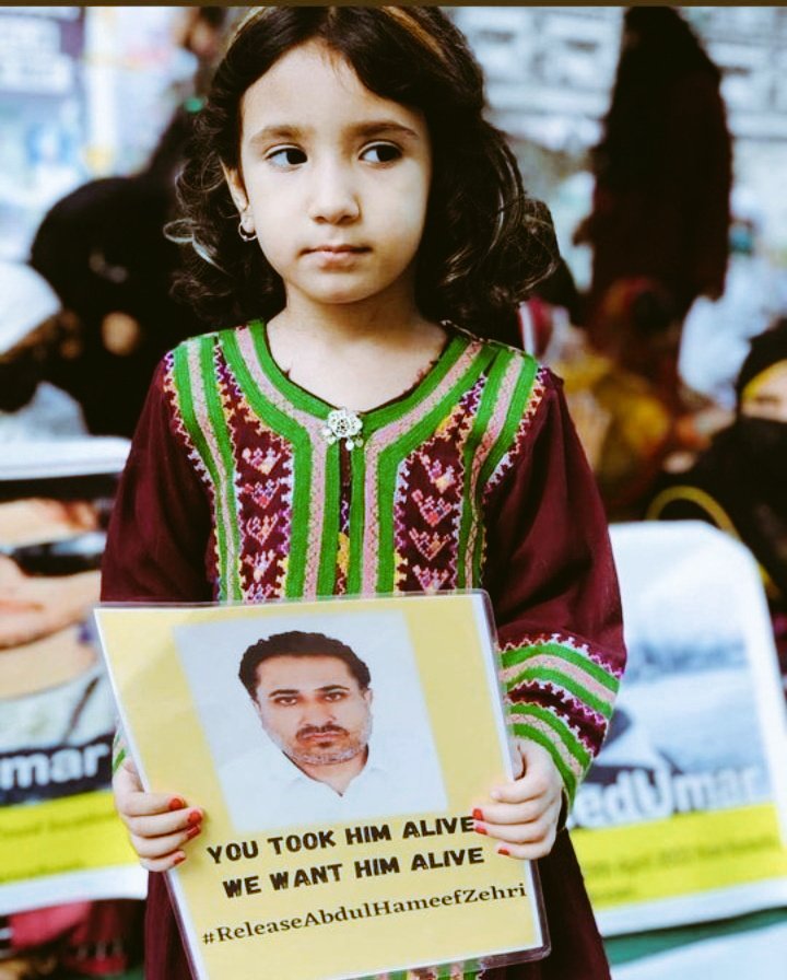 #ReleaseAbdulHameedZehri
We cannot allow Abdul Hameed Zehri to become another victim of enforced disappearance. His life matters, and we must do everything in our power to save him. #ReleaseAbdulHameedZehri #SaveHisLife