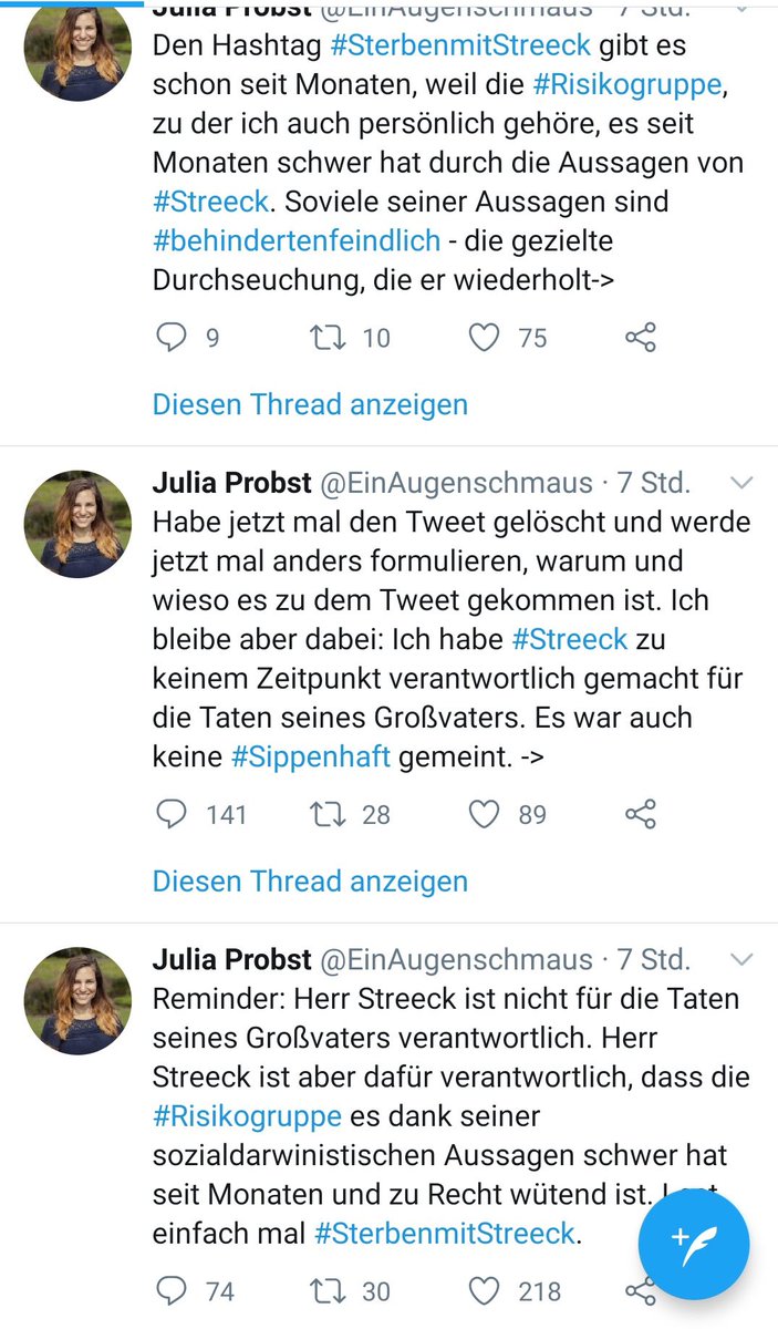 LViehler's tweet photo. #BuschmannsTote und #Stoehrfall - ebenfalls unvergessen. Und natürlich das hier. Da war @janoschdahmen sicherlich ganz vorne mit dabei, um Kollege Streeck öffentlich zu verteidigen. https://t.co/hofTFWGPNC