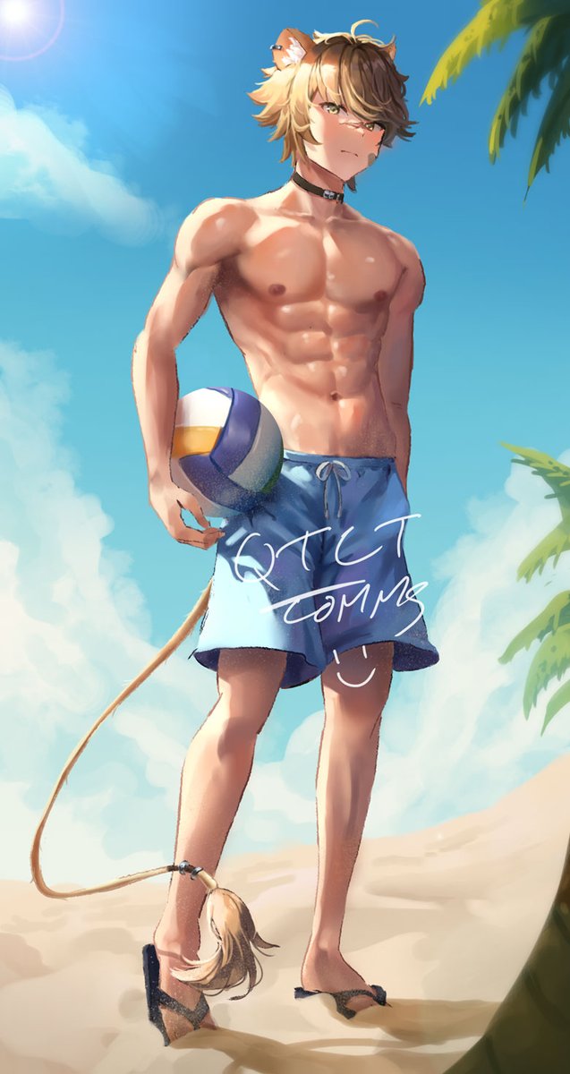qtct_'s tweet photo. Illutration for @Sin_thelion thank you for commissioning me ! 🦁 https://t.co/wvqevvkLza