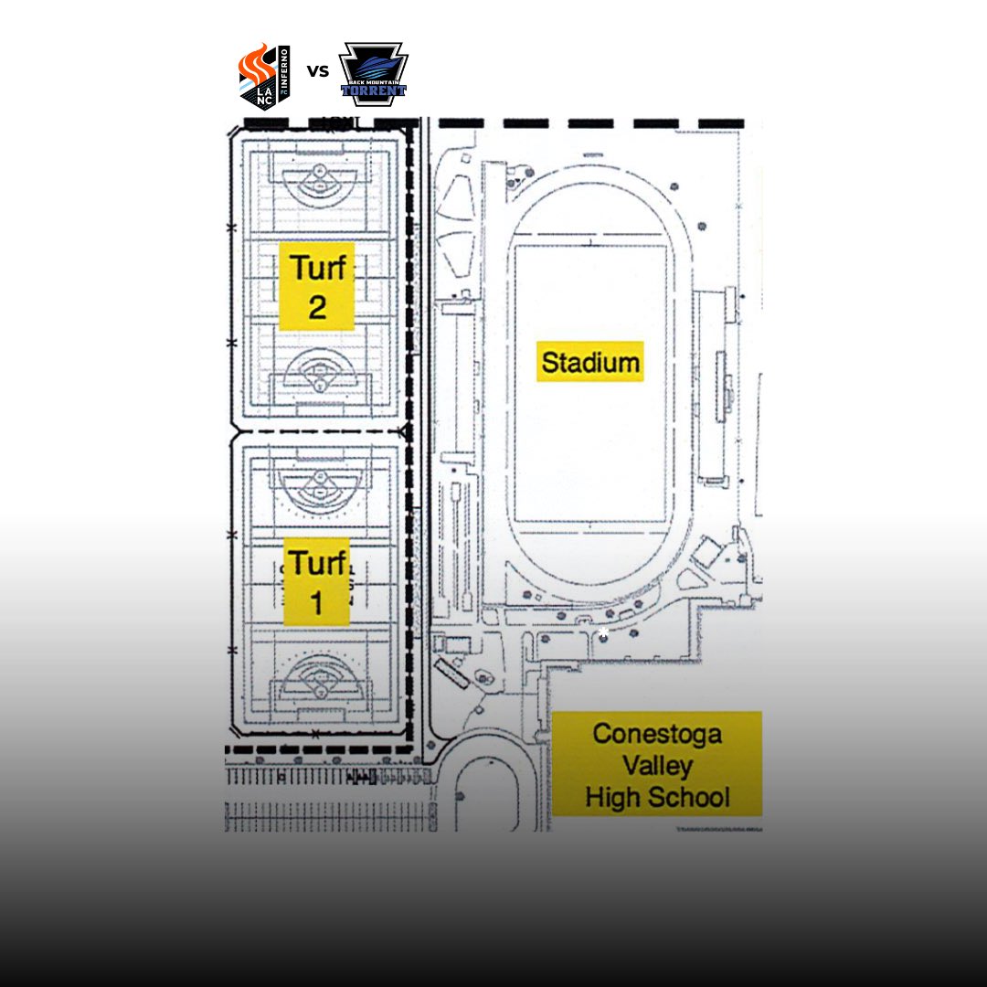 IT’S GAMEDAY 🔥🔥🔥

Due to severe thunderstorm forecasts, The Lancaster Inferno U23 match, previously scheduled for 3:00 PM, has been postponed to start at 5:15 PM on Turf 2 (see map →⁣)

Our First Team’s match is still on as scheduled at 6 PM on the stadium turf.