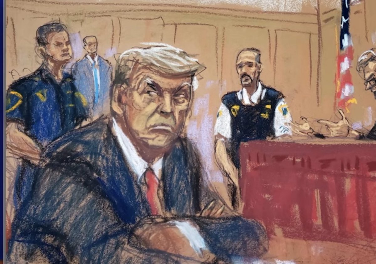 Raise your hand if you agree that Donald Trump belongs awaiting trial “in a barge off GITMO”!🤚🤚🤚