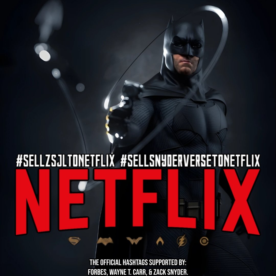 TheNuGeekz's tweet photo. MAKE THE BATFLECK MOVIE! NOW!
#SellSnyderVerseToNetflix 
#SellZSJLtoNetflix 
@netflix https://t.co/fX9bmQVfZ4