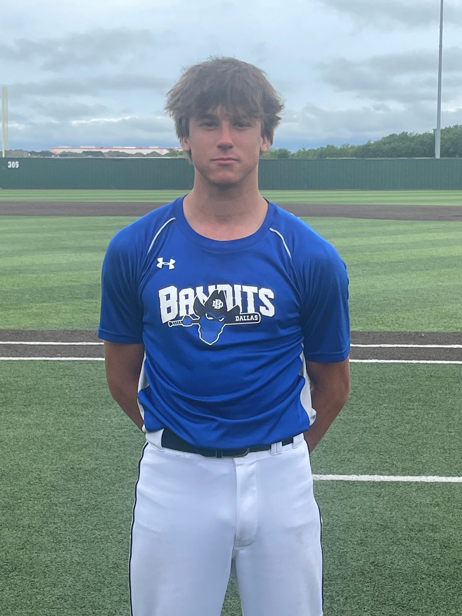 ✭Five Tool Texas✭ (@fivetooltexas) on Twitter photo #DFWClassic F: <a href="/DallasBandits/">Dallas Bandits Sports</a> 2025 Blue 3, Impact Baseball Club Worley 2
PoG: <a href="/WillHeatly/">Will Heatly</a> 6 IP, 2K, 4H, 2R, 0 ER #DFWClassic F: <a href="/DallasBandits/">Dallas Bandits Sports</a> 2025 Blue 3, Impact Baseball Club Worley 2
PoG: <a href="/WillHeatly/">Will Heatly</a> 6 IP, 2K, 4H, 2R, 0 ER
