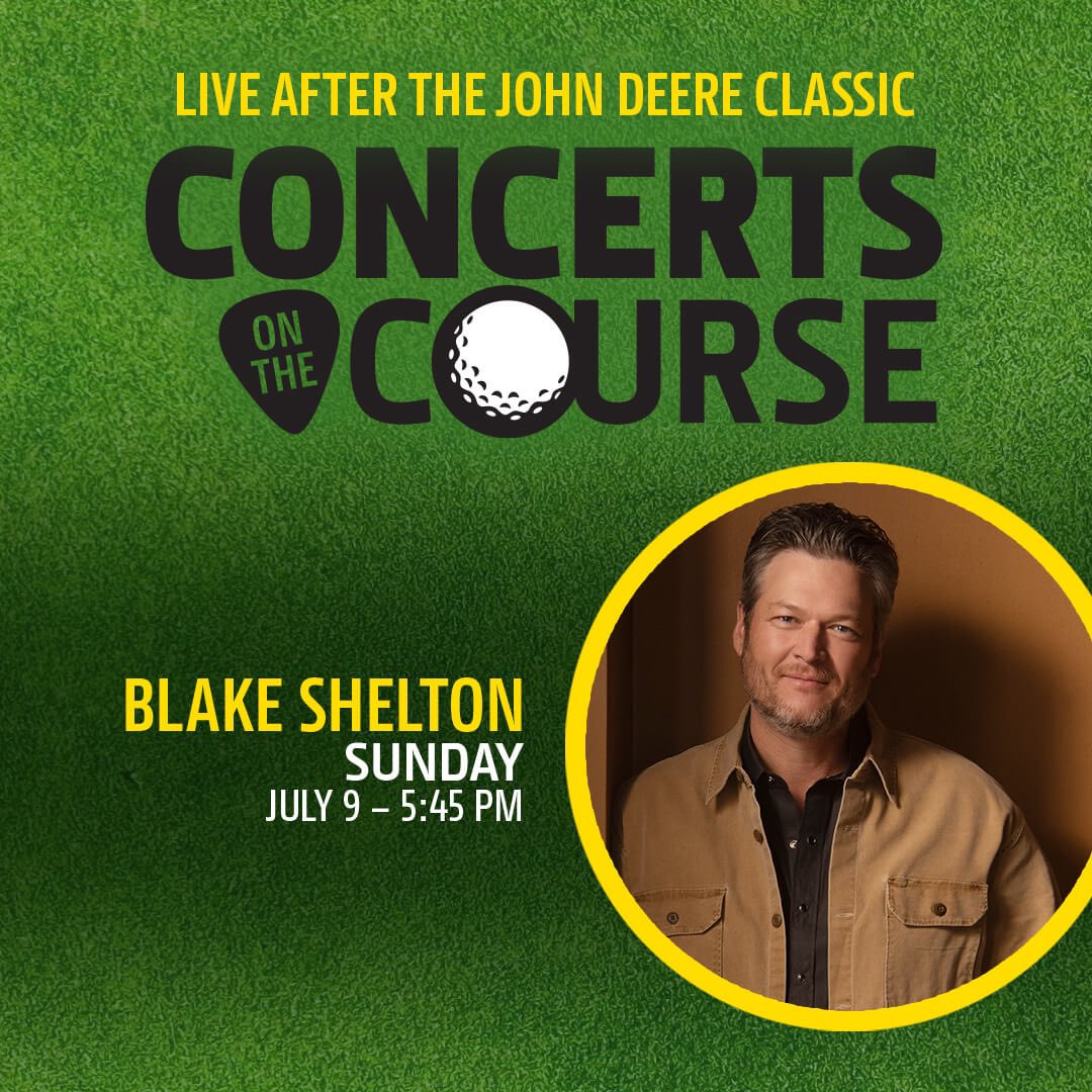 Bringing some country music to the Quad Cities today playing <a href="/JohnDeere/">John Deere USA</a>'s first ever “Concerts on the Course” at the <a href="/JDCLASSIC/">John Deere Classic</a> Golf Tournament supporting Birdies for Charity. Hope to see y'all there!!!!!