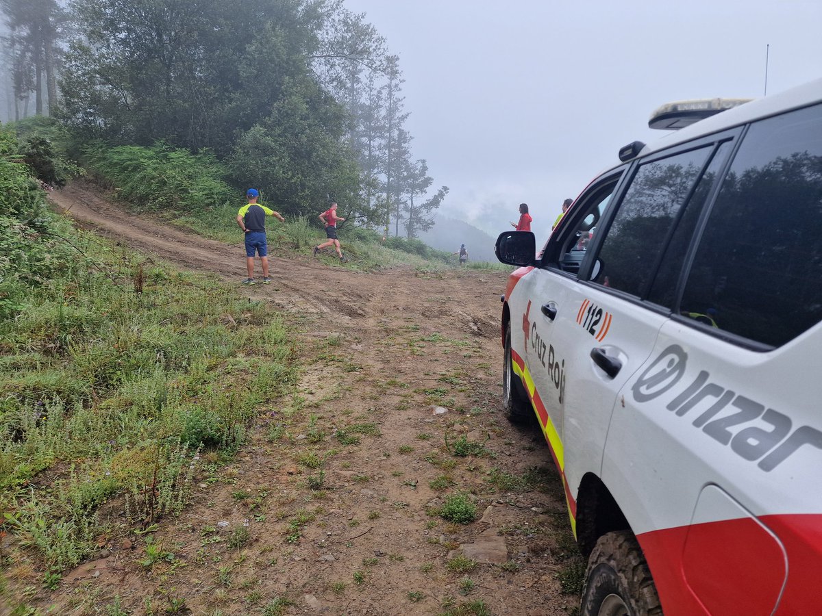 CruzRojaGoierri's tweet photo. Seguimos en la @EhunmilakG2  y da comienzo la maratón marimurumendi.
#PreventivosCruzRoja https://t.co/M3GiUzcVRO