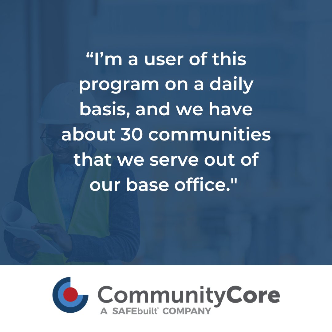 SAFEbuilt's tweet image. Our #ElectronicPermitting and inspector software #CommunityCore makes permitting a 24/7 function of your jurisdiction. See the software in action here: hubs.la/Q01Wq1mD0 

#SAFEbuilt