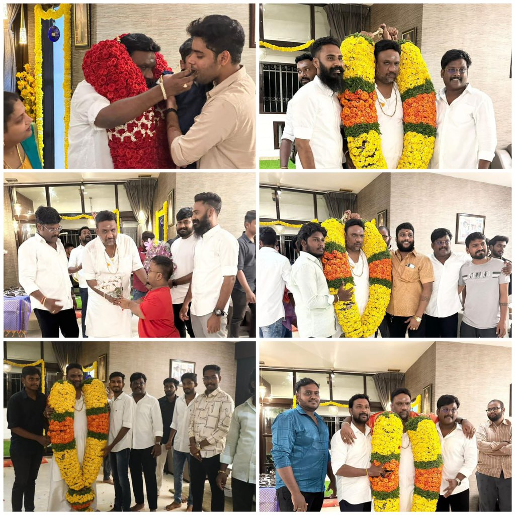 DrRGAnandIND's tweet photo. Celebrated our #Anna birthday at our RA Puram , Chennai residence. 
Sincere thanks to all family members, staff, party workers and friends for your warm  birthday wishes.
#DrRGAnandOffice 
@narendramodi @PMOIndia @blsanthosh @annamalai_k https://t.co/LXsDMoGJOF