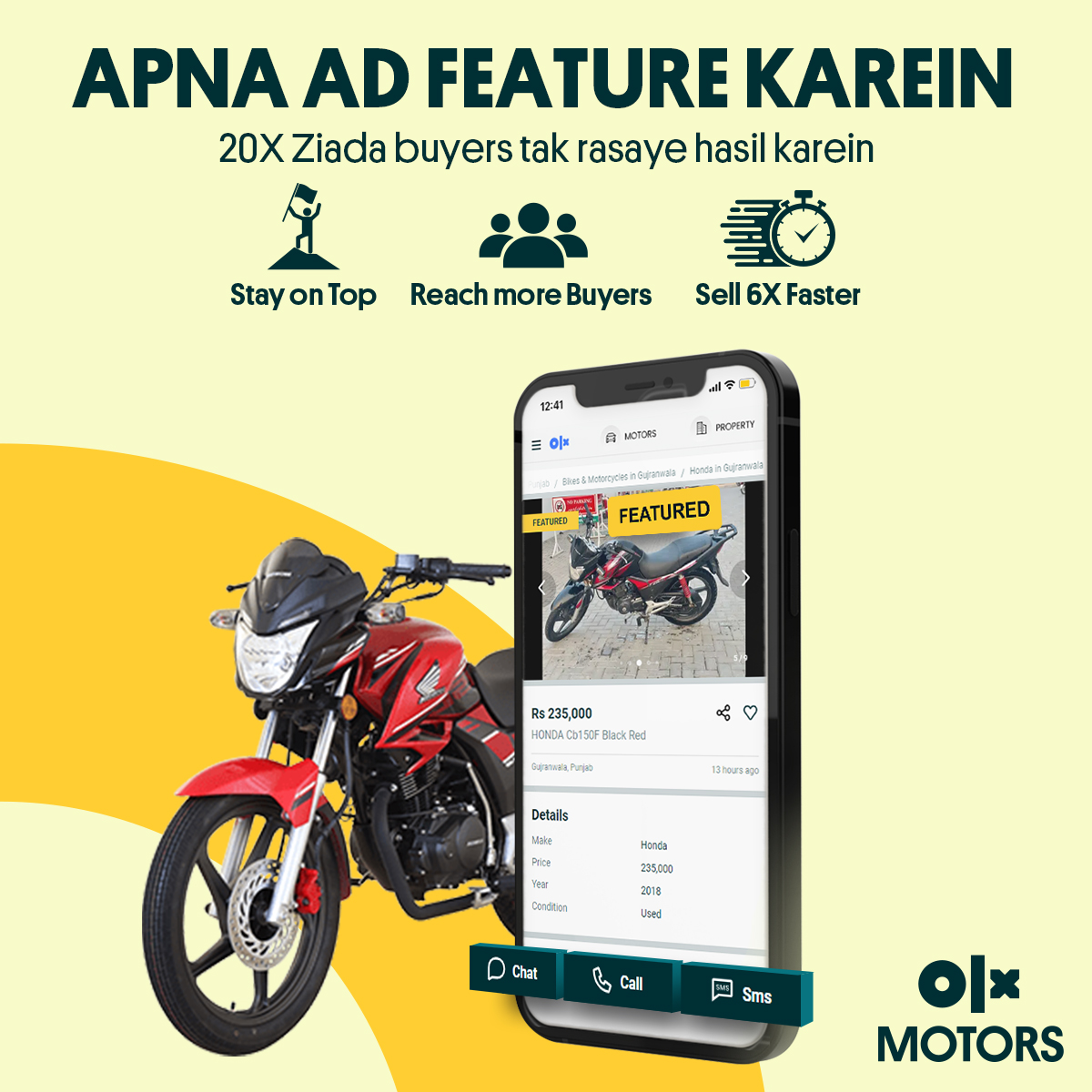 OLX Pakistan on Twitter "With OLX Featured Ads, stay on top, reach