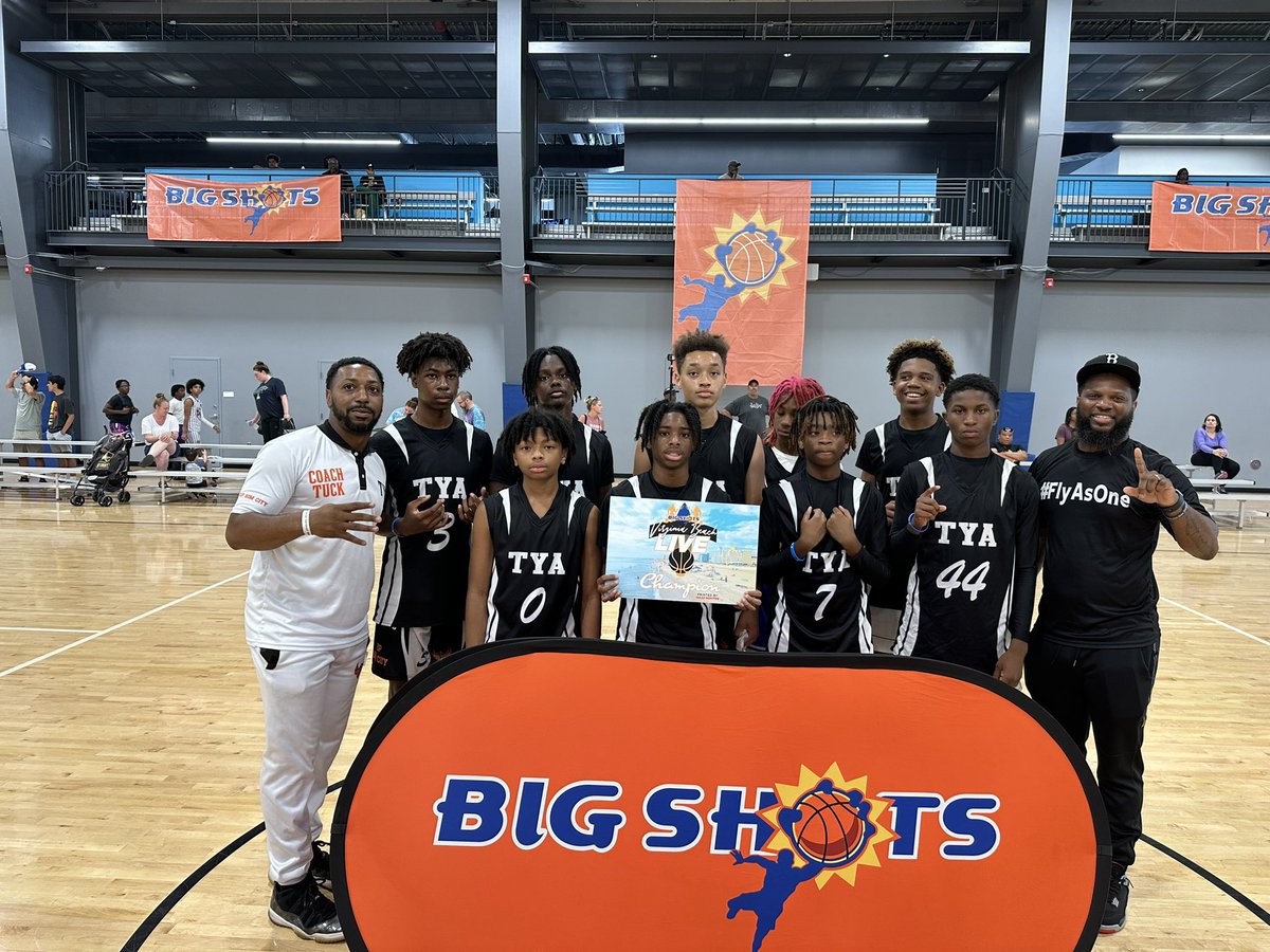 #BIGSHOTS #VABeachlive 

16u 

🏆GOLD CHAMPIONSHIP🏆
TYA 47 
Game mvp #13 Jamel Perry 24pts 

Runner ups 
Fauguiu Hustle 41