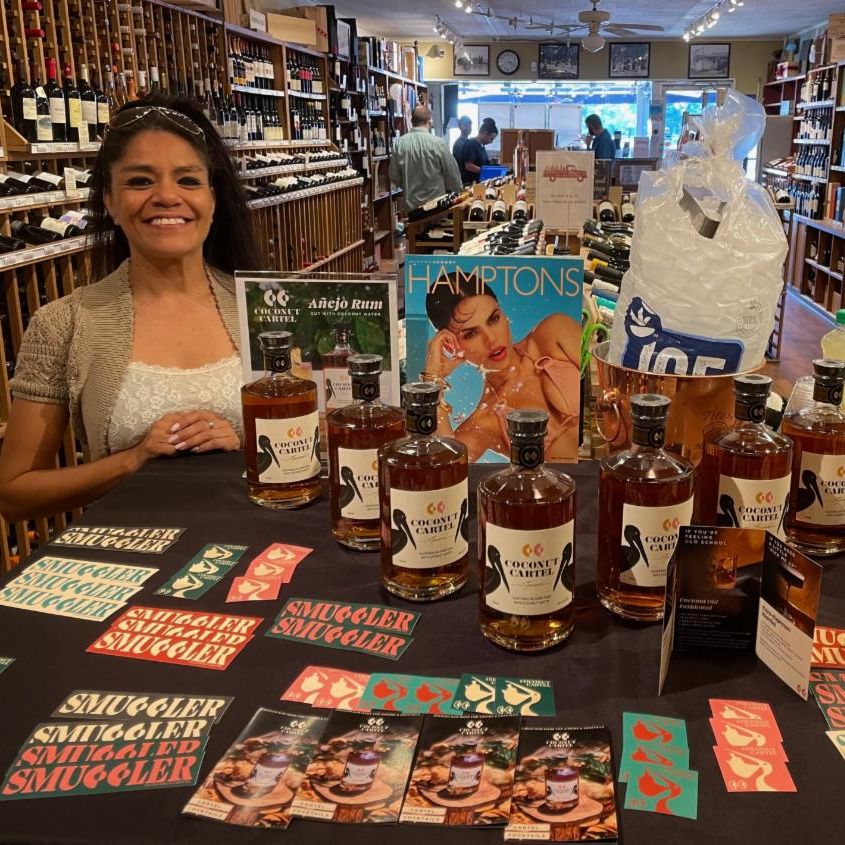 Big ups to Coconut Cartel Rum for a rockin tasting yesterday!! #coconutcartelrum #instoretasting #localwinestore #hamptonswinestore #easthampton #thehamptons #rum #thankyou #hamptonssummer #winestore