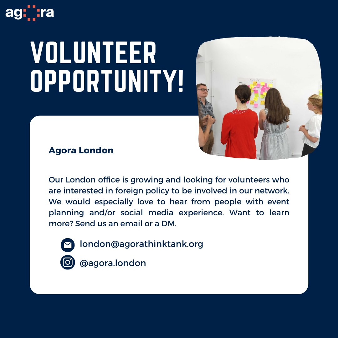 Are you interested in foreign policy and based in London? Consider joining our friendly London team as a volunteer for the chance to boost your CV and support fun, timely foreign policy events!