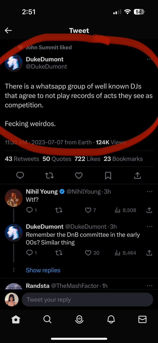 This group of djs needs to be called out and exposed. If this is the case y’all gonna see me as war. <a href="/DukeDumont/">DukeDumont</a>