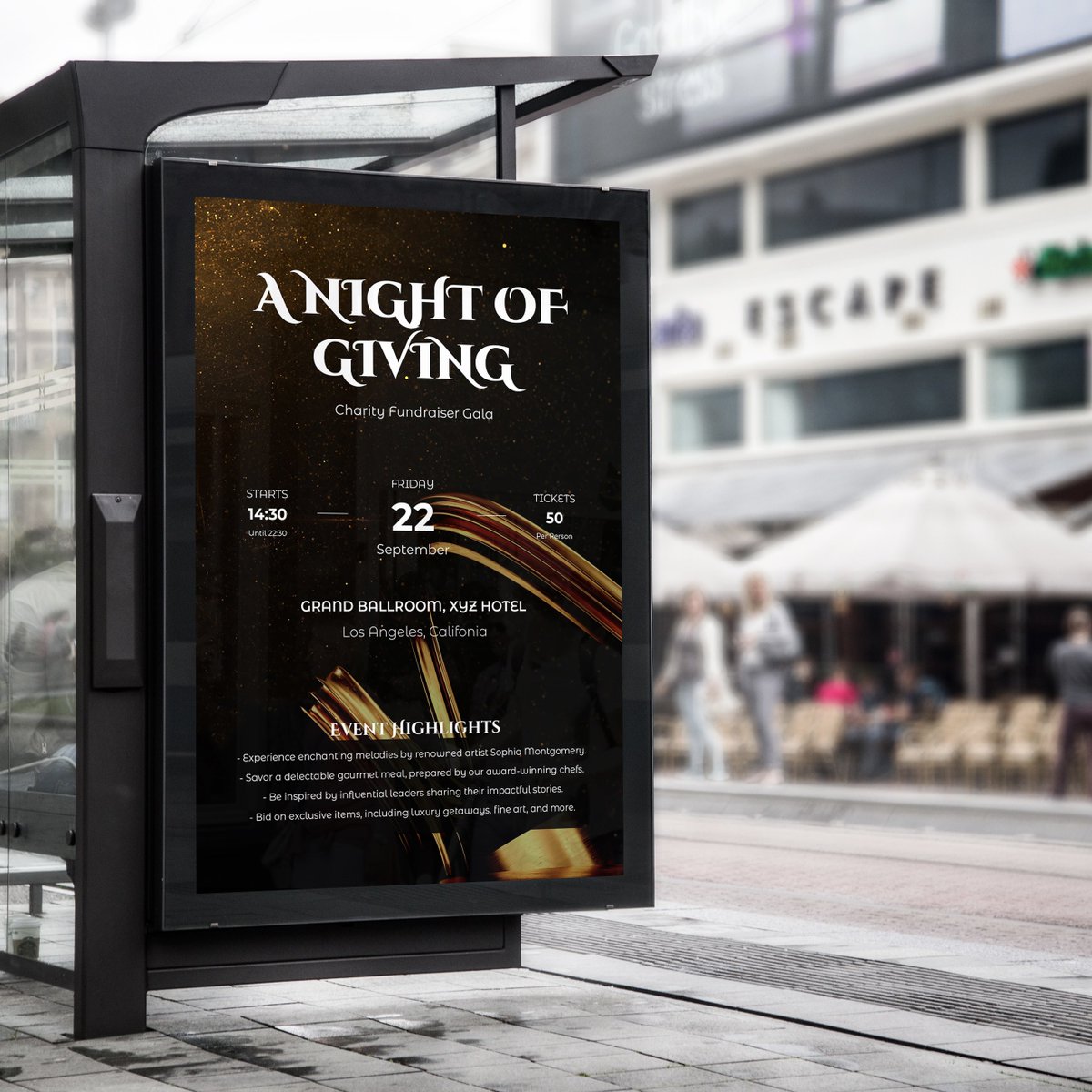 iwick_9's tweet photo. Night of Giving Charity Fundraiser Gala Flyer Design ✨

#flyer #flyerdesign #flyerdesigns #flyerdesigner #graphicdesign #graphicdesigner #posterdesign #inwick #inwickdesigns https://t.co/tKwiync4ks