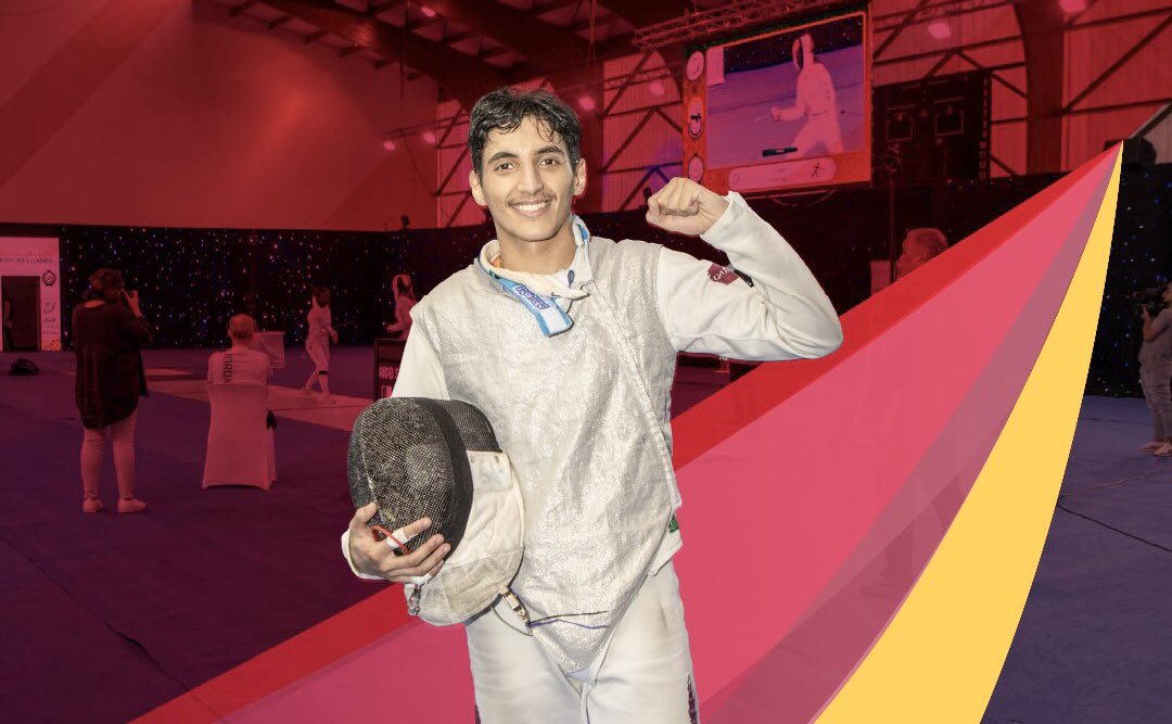 Ali Al-Athba wins gold at the fencing foil event at the 15th Arab Games – Algeria 2023

@qatar_olympic
@QatarFencing

https://t.co/0MBDZb7MkZ