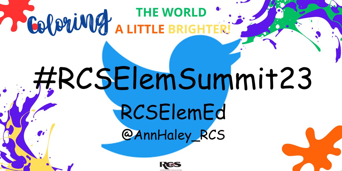 RCS_SpecialEd's tweet photo. Looking forward to seeing @rucoschools Elementary teachers tomorrow for #RCSElemSummit23 
Make sure to tweet our sessions @RCS_SpecialEd https://t.co/GjR0TcMDJC