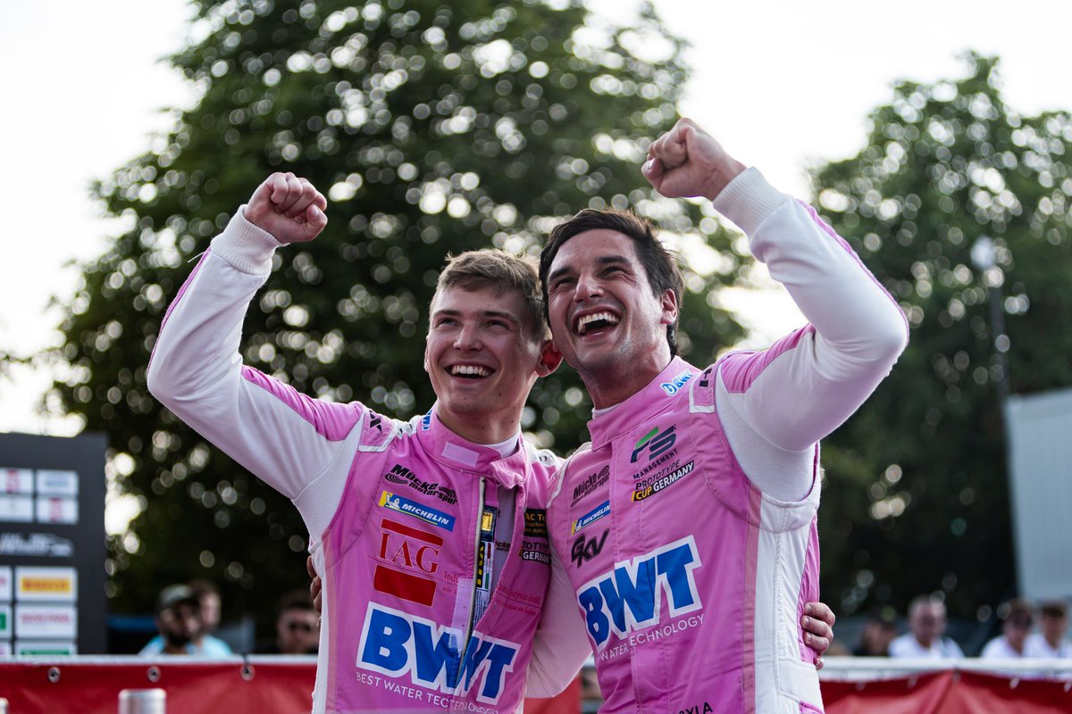MMosport's tweet photo. YEAAAAHHHH it's once again P2 in @prototypecup  for us - Nico &amp; Gustavo finished #race II at #Norisring on P2 👏 🥳

Epic drive by #NicoGöhler and #GustavoKyrila &amp; also a perfect pitstop &amp; work by our team 💪

Thank you all for your awesome support !!!

#LMP3 #BWT #Racing #Podium https://t.co/qZYDj70AaL