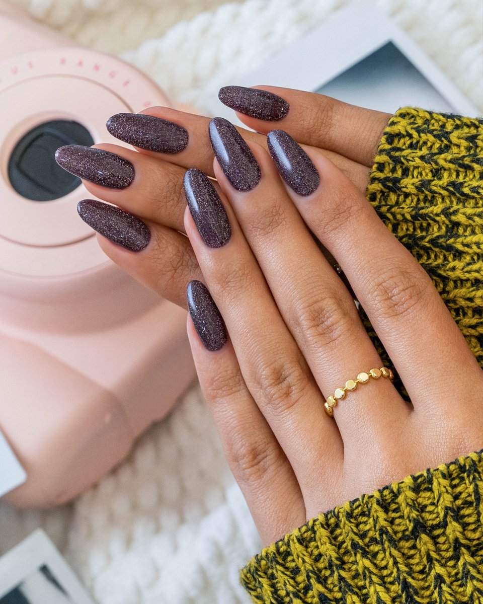 Comment a 💜 if you love this deep purple glitter called She's A Gem!

Available at <a href="/ultabeauty/">Ulta Beauty</a>
