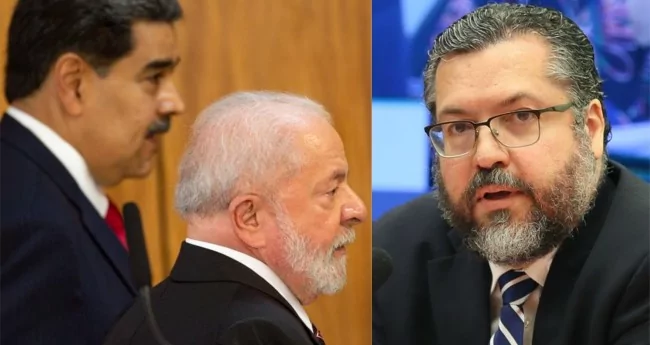 MarcioM61326104's tweet photo. Ex-ministro Ernesto Araújo revela que “Lula está transformando a América do Sul no paraíso do terrorismo e do narco socialismo" https://t.co/aWAQj5iI64