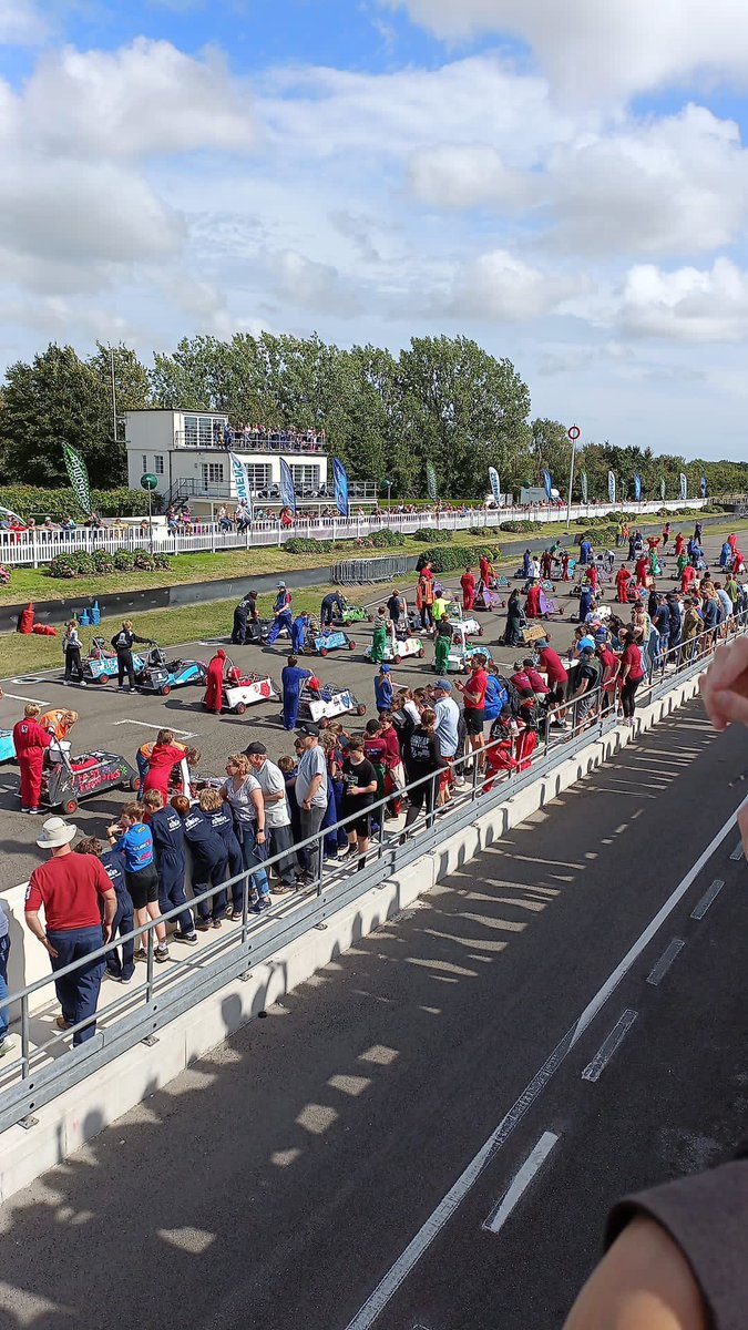 What an amazing day had by all at Goodwood today. Huge thanks to the staff and volunteers for making this possible. Feeling incredibly proud of them all. Well done Aston Arrows.