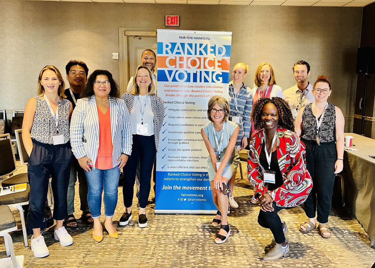KaohlyVangHer's tweet photo. 💛 time w/ @ErinZamoff, @ZayloreStout,  @Huldah4MnSenate &amp; @FairVoteMN's @jkmassey at the #22ndCenturyConference. Honored to join those working to confront U.S. authoritarianism-“We can’t win... unless we forge a people-powered democracy &amp; out-compete the authoritarian right.” https://t.co/SXdQwbbqim
