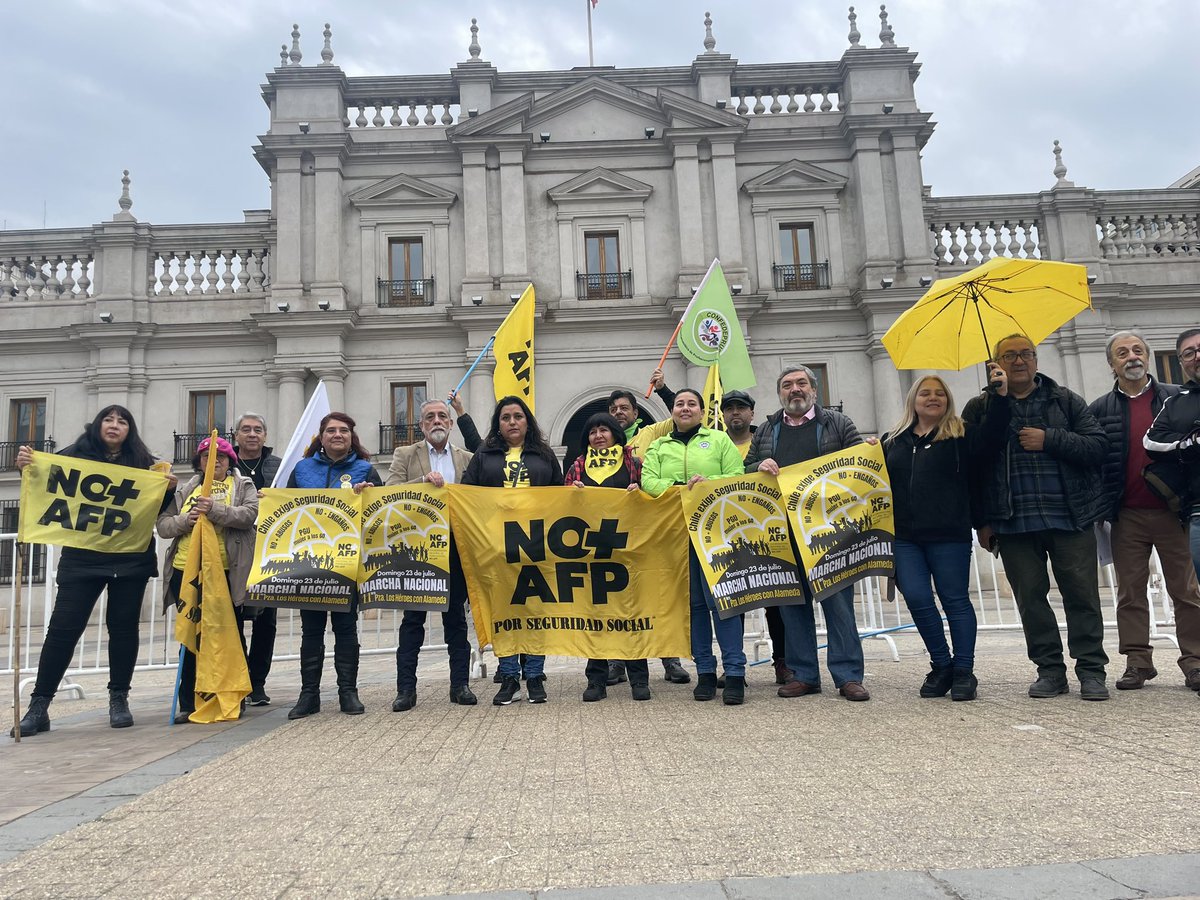 Coordinadora No+AFP tweet media