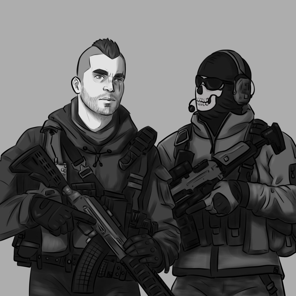 AJCMcGuireMena1's tweet photo. finally finished this
#ghostsoap #ghoap #CoDmw2 #simonghostriley #johnsoapmactavish #procreate #ghostCoDmw2 #soapCoDmw2 https://t.co/ApBimIGR7F