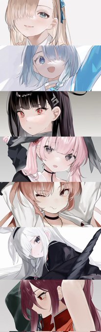 最近画的 #ブルアカ 角色 