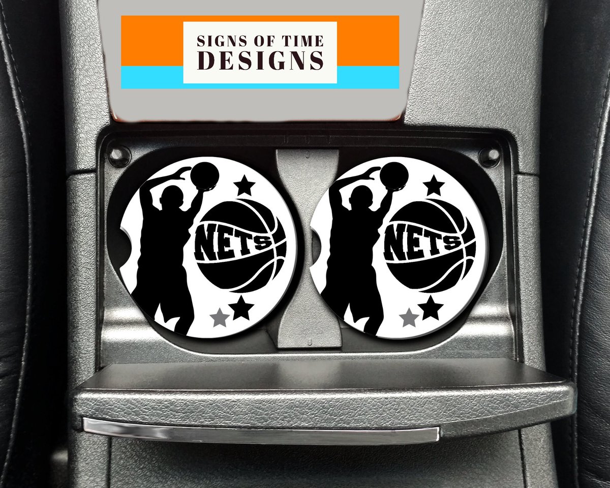 robincarlson03's tweet photo. Nets Sandstone Car Coasters, 2 Piece Coaster Set, Unique Brooklyn Basketball Fan Gift for Dad, Boyfriend, Groomsmen or Graduate https://t.co/CZkIebESS2 #SignsofTimeDesigns #Etsy #CoasterForCar https://t.co/pgh7Mv9pvf