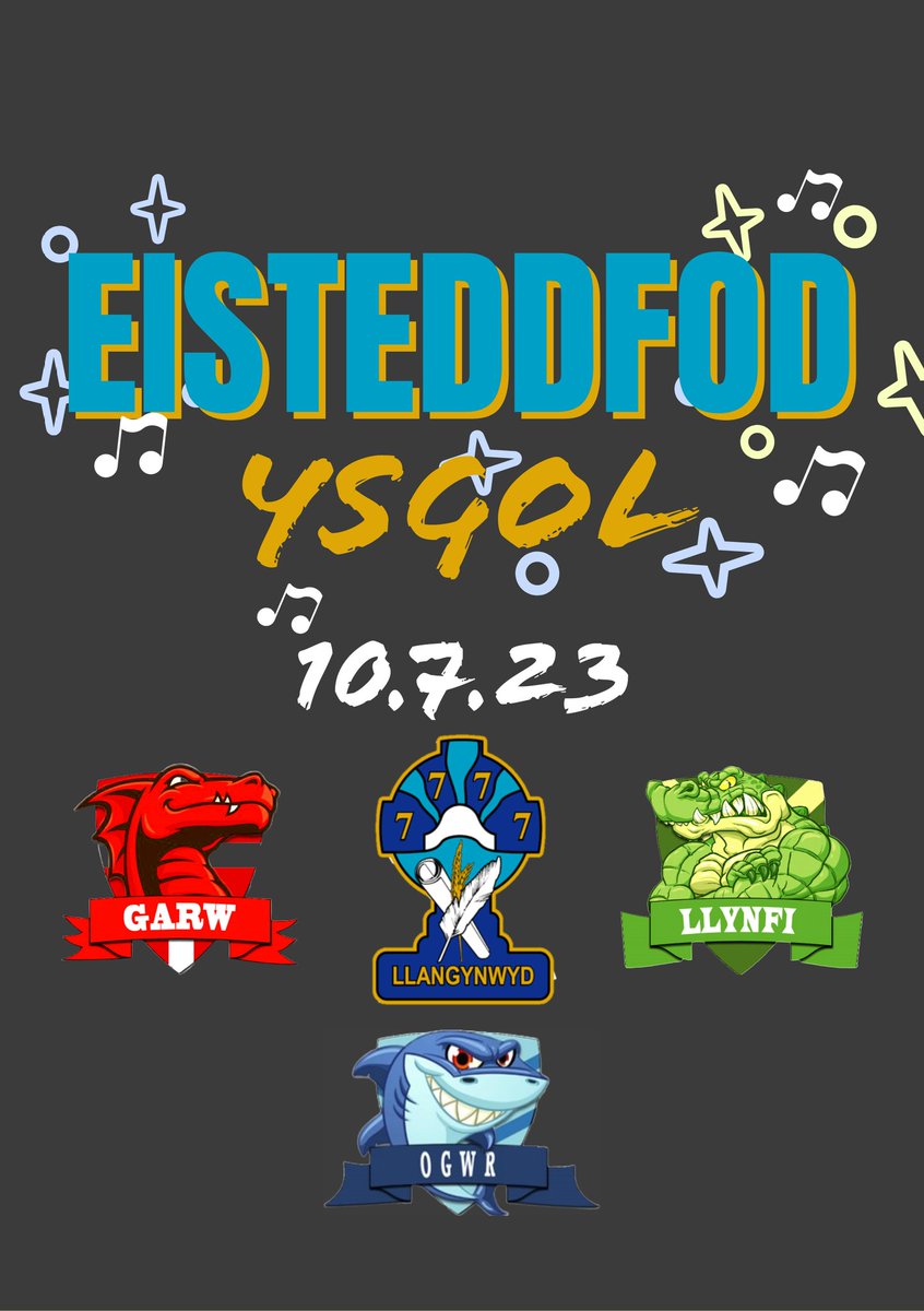 yggllangynwyd's tweet photo. YFORY🔴🟢🔵TOMORROW
EISTEDDFOD YSGOL!
Pwy fydd yn fuddigol eleni?
Who will win this year?
COFIWCH-Gwisgwch ddillad lliwiau eich llys-nid oes angen gwisgo gwisg ysgol!
REMEMBER-Wear your house colours-you don't need to wear your school uniform! 
#TîmLlan
#Ogwr🔵
#Garw🔴
#Llynfi🟢 https://t.co/raZz3B6i5x
