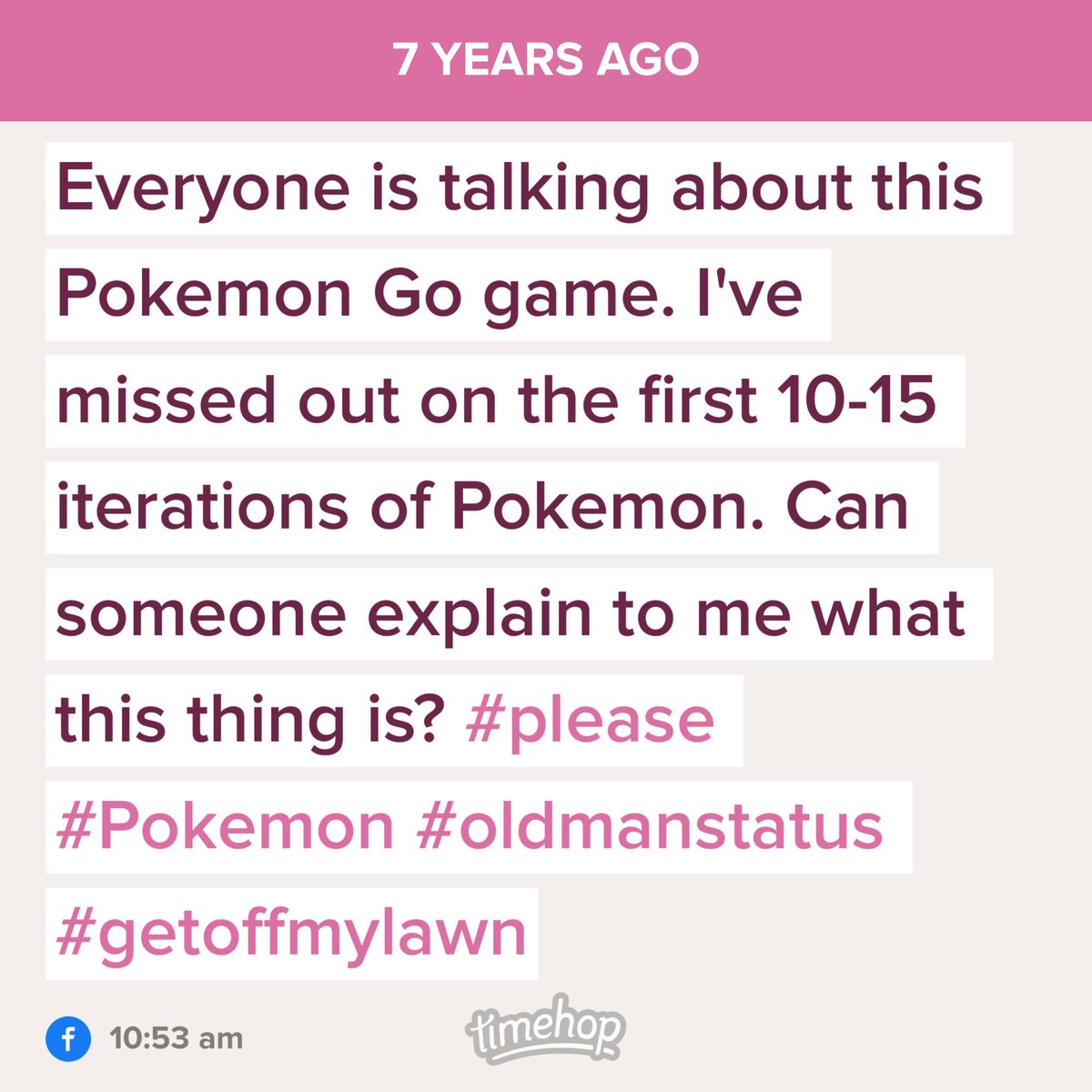jamalharvey's tweet photo. Oh how 7 years have changed things. #level50 #pokemongomaster #hostapodcast #Spendtonsofmoney #PPN #Wayspotters #NianticLabs https://t.co/mlhmXTjYpN