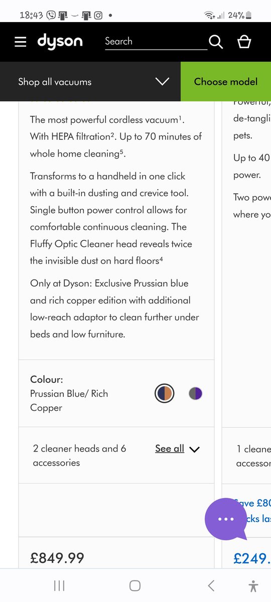 The new Dyson Gen5 Detect...£849 to vacuum.. carpets..must very having a laugh😤😱