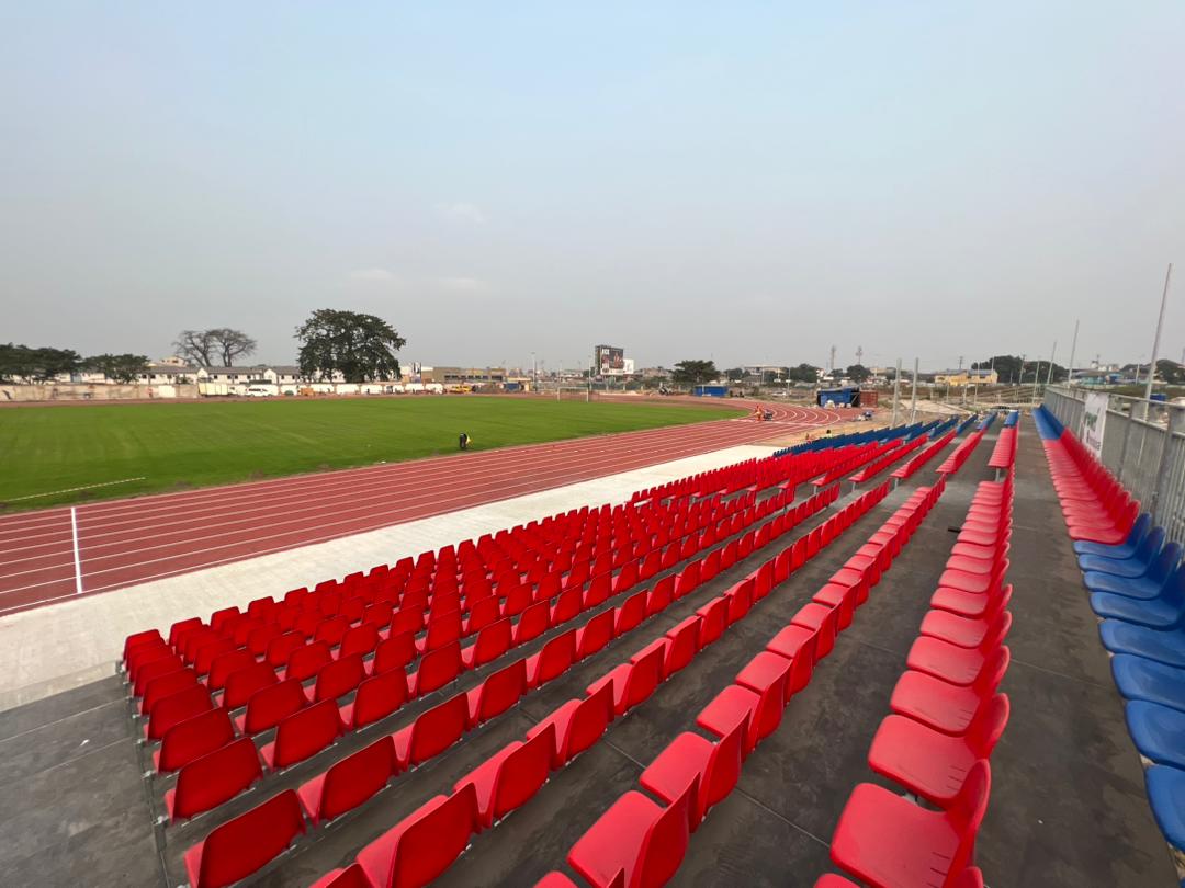 freddykadiata94's tweet photo. IXes jeux de la francophonie, le Terrain annexe du stade des martyrs avec une pelouse naturelle et une nouvelle piste d'athlétisme. 

@kinshasa2023 https://t.co/AWpcZ97eDO