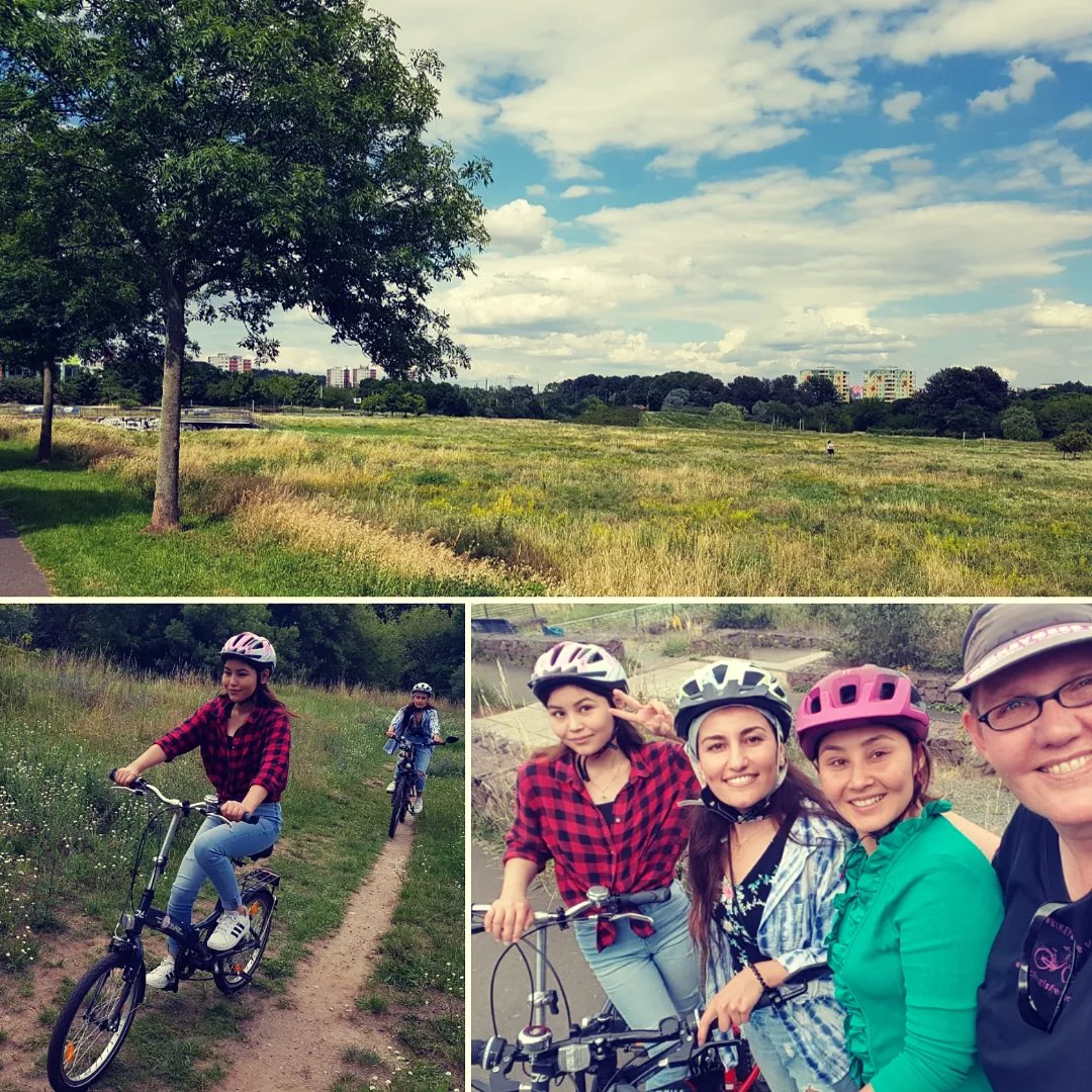 bikeygees's tweet photo. Schon kleine Touren können große Freude bringen. 😍🚴‍♀️🌼🌿🚲🌞 #cyclingisfreedom #radfahren #einfachmachen #GesellschaftlicherZusammenhalt #bgzvorort #berlin und #überall #cyclingunites #solidarität #teamlove 🌼🌿🚲🤘🏼 https://t.co/YVLLK5ttSc