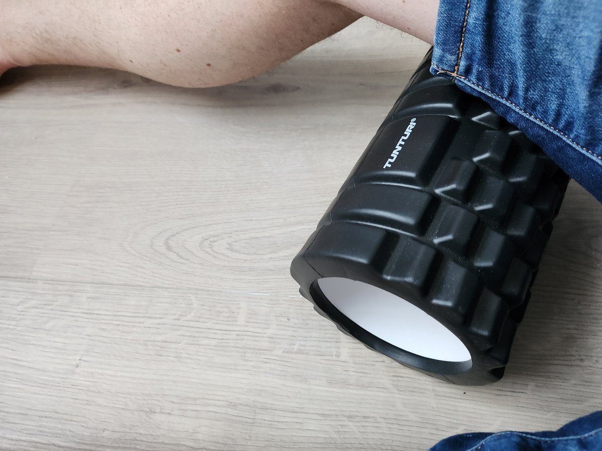 PapavanFien's tweet image. Even rollen. #foamroller